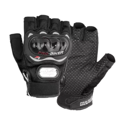 Guante Pro Biker Dedo Corto Mcs04 Con Protección