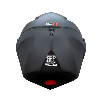 Casco Abatible ICH 3110 Solid Negro +VISOR Adicional Gratis