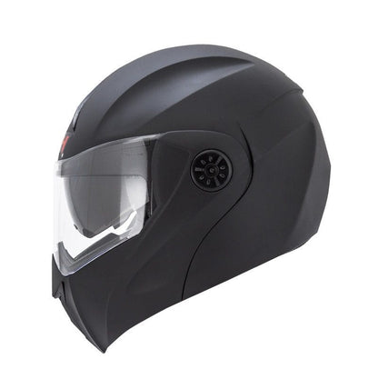 Casco Abatible ICH 3110 Solid Negro +VISOR Adicional Gratis