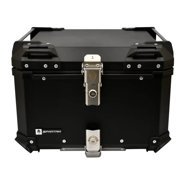 Maletero Spartan Aluminio 57 Litros Negro