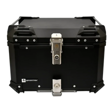 Maletero Spartan Aluminio 57 Litros Negro