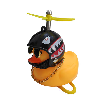 Pato De Goma Para Moto o Bicicleta Con Luz