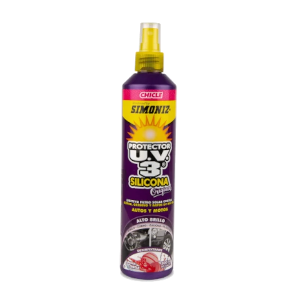 Protec uv3 silicona chicle 300ml motobien