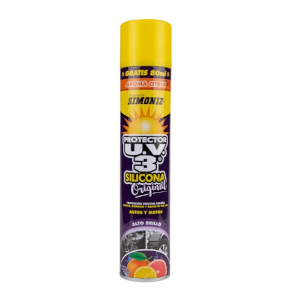 Silicona uv3 400 ml citrus aerosol motobien