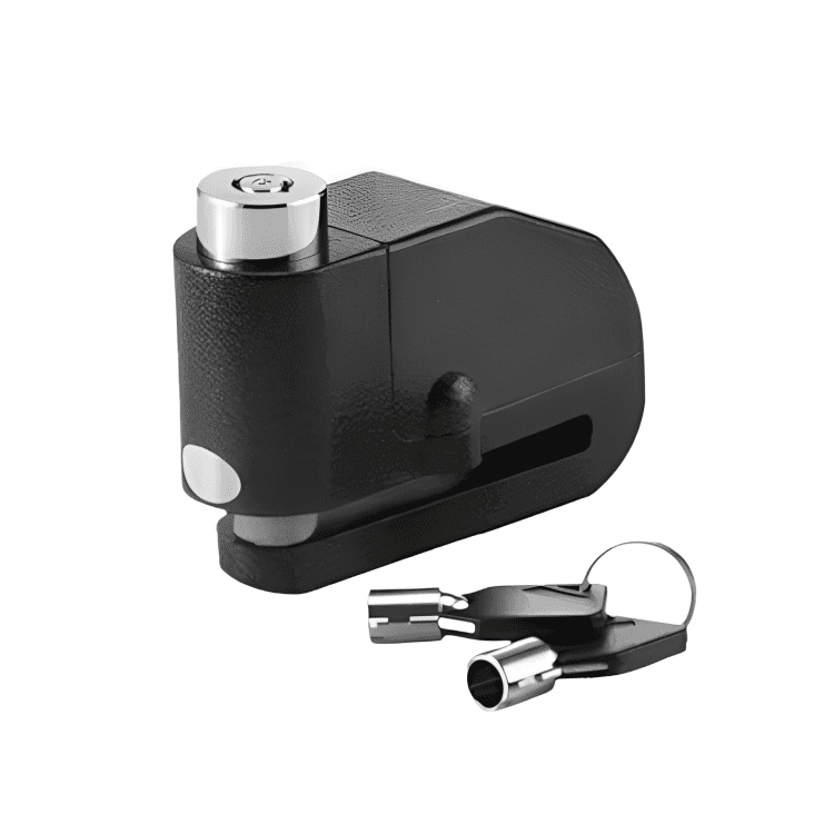Candado Con Alarma Para Moto Lk