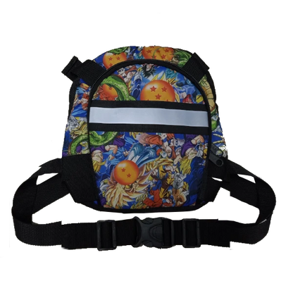 Chaleco Seguridad Niño Bebé Arnés Moto Con Morral
