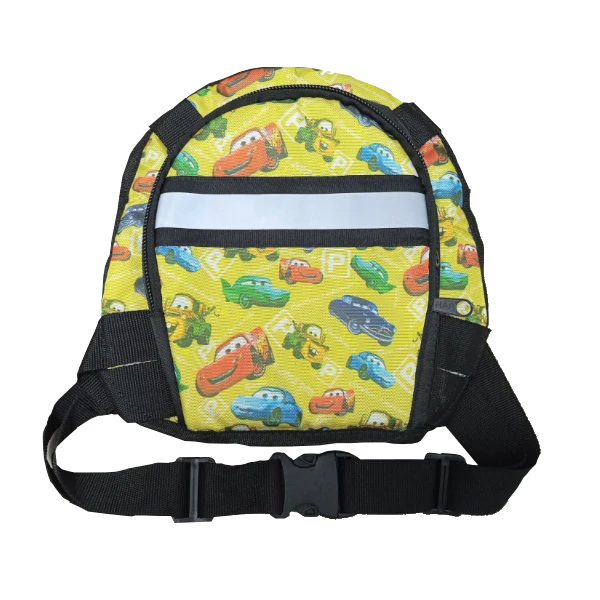 Chaleco Seguridad Niño Bebé Arnés Moto Con Morral