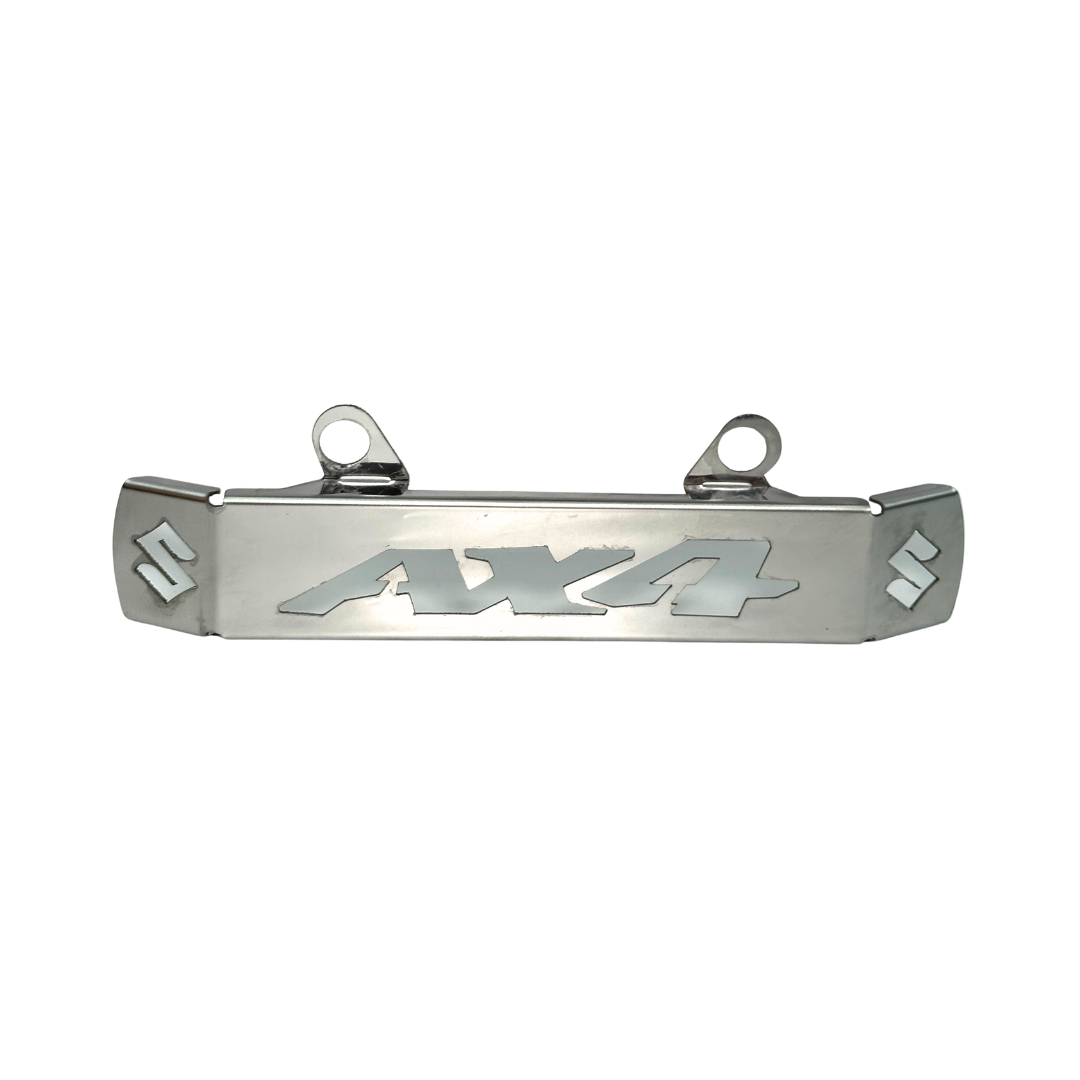 Emblema frontal AX4 niquelado