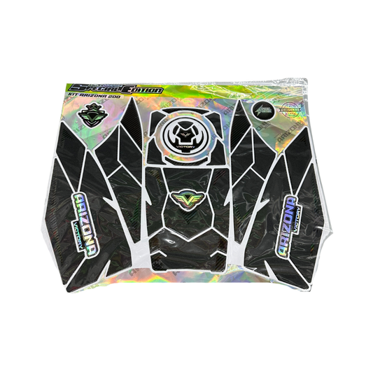 Kit de calcamonias en resina para moto Arizona Victory