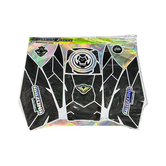 Kit de calcamonias en resina para moto Arizona Victory