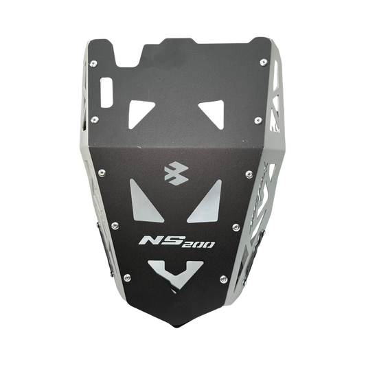 Pechera para moto Pulsar ns 200 negra, Bases incluidas