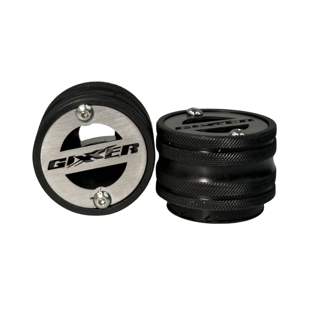 Slider de rueda para moto negra Gixxer