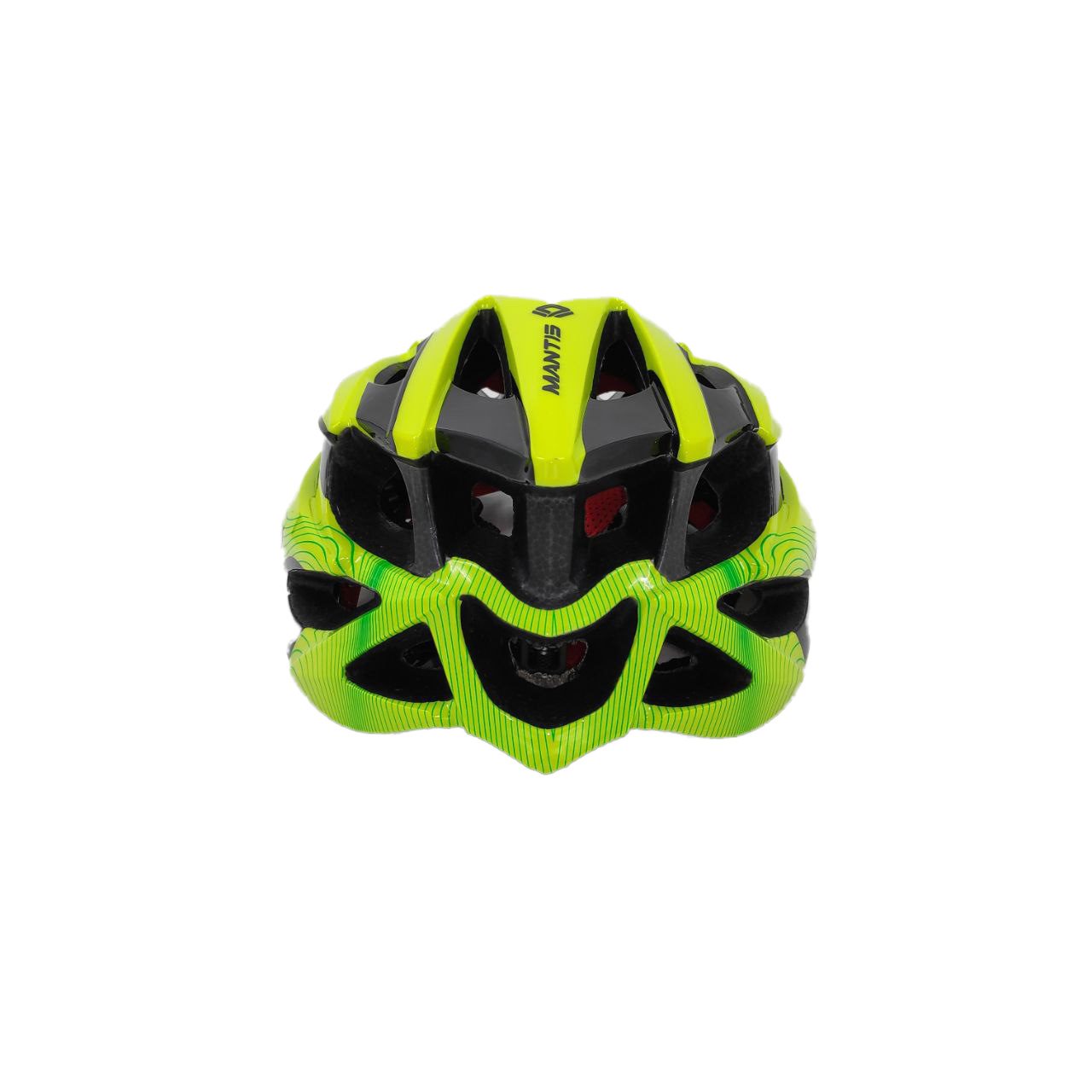 Casco Gw de Bicicleta Mantis Amarillo Neon