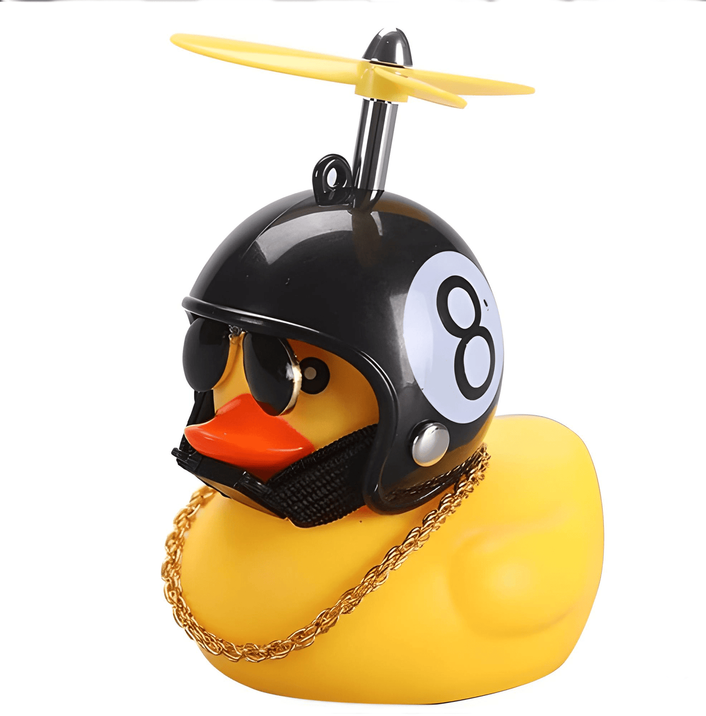 Pato De Goma Para Moto o Bicicleta Con Luz