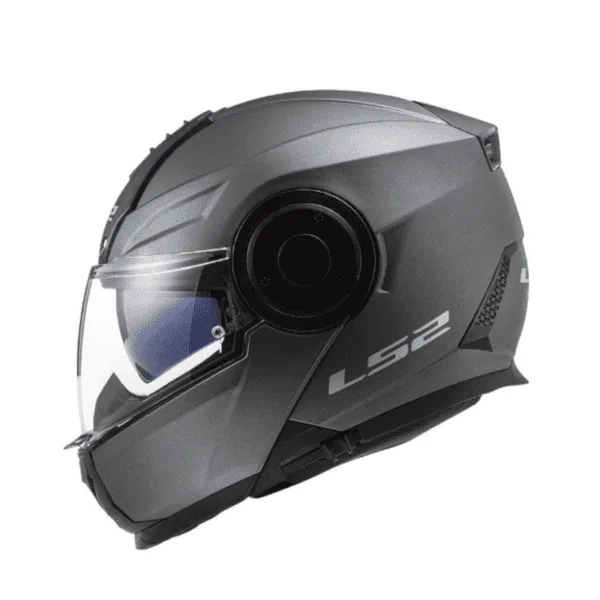 Casco Abatible LS2 902 Scope Titanium El Reten Del Casco