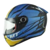 CASCO INTEGRAL MT REVERENGE KLEY A7 AZUL AMARILLO BV
