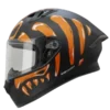 Casco Integral ICH 503 Skuller NARANJA bv Casco Integral ICH 503 Skuller color naranja brillante con doble visera y diseño moderno