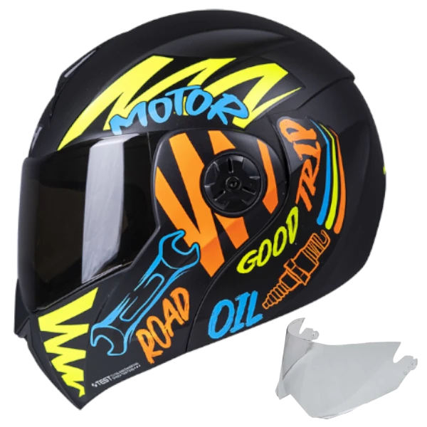 CASCO ABATIBLE ICH 3110S MOTOR AMARILLO BV