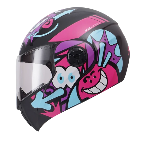 CASCO-ABA-3110S-KIDS-SMILE-FUCSIA-BV