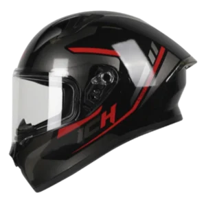Casco integral ICH 503 Blades color rojo brillo modelo BV