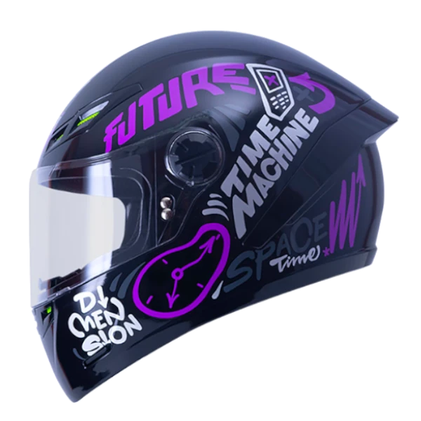 CASCO ICH INTEGRAL 501 TIME TRAVELER MORADO