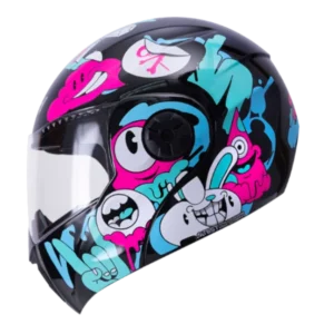 Casco Abatible ICH 3110s Kids Crazy Rain