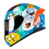 CASCO-INT-SH-582-SP-EVO-ADVENTURE-TIME-AZ-AMA-NR-BV Casco Integral SHAFT 582 SP EVO Adventure Time