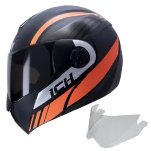 CASCO ABA ICH 3110 BLITZ NARANJA+ VISOR B