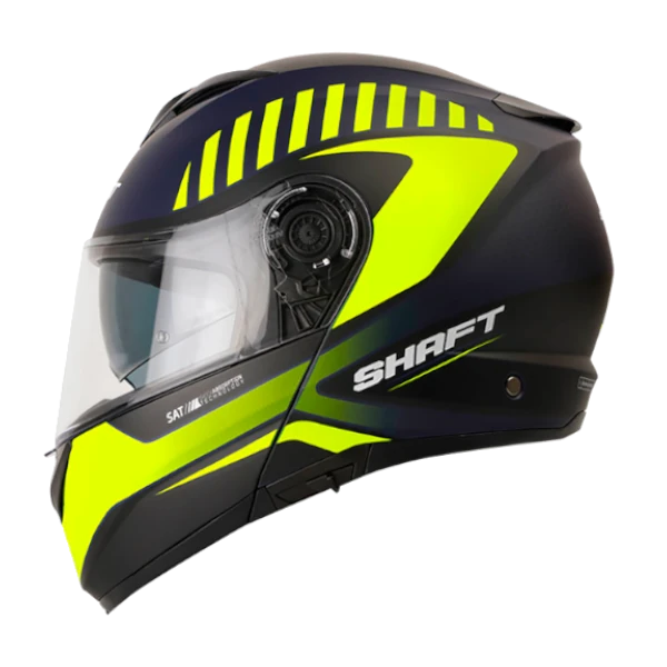 CASCO ABATIBLE SHAFT 3690 RIGTHEN AMARILLO AZUL