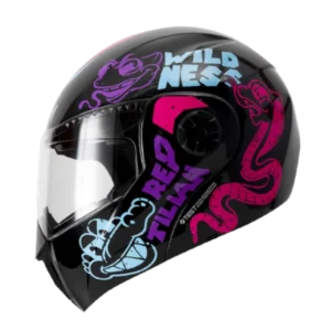 CASCO-ICH-3110S-KIDS-REPTILIAN-FUCSIA-