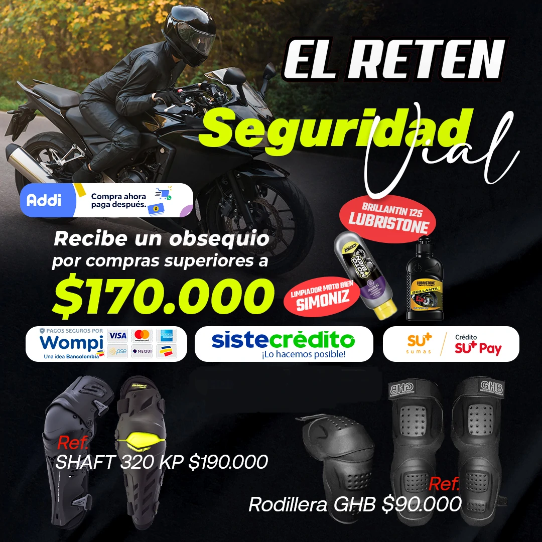 El reten del casco sale