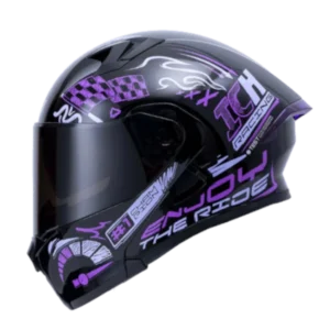 CASCO-ABATIBLE-ICH-3120-TRACK-LILA-BRILLO