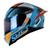 CASCO-INTEGRAL-SHAFT-590-SR-X-TREMER-AZUL-NARANJA