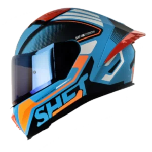 CASCO-INTEGRAL-SHAFT-590-SR-X-TREMER-AZUL-NARANJA