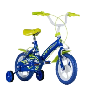 BICICLETA-R12-GW-BABY-BUG-AZUL-AMARILLO