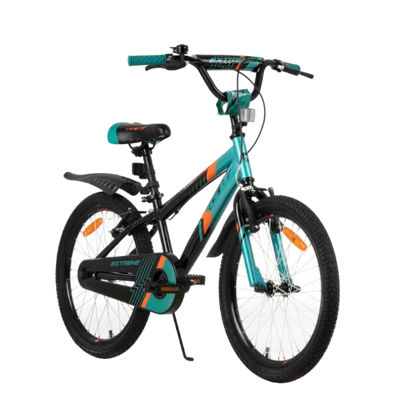 BICICLETA-R20P-GW-STITCH-EXTREME-VERDE-NARANJA