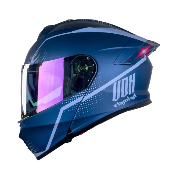 CASCO ABATIBLE KOV THUNDERWAVES AZUL