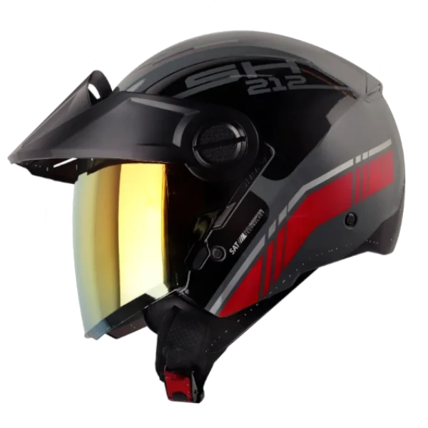 CASCO ABIERTO SHAFT 212 BROTH ROJO