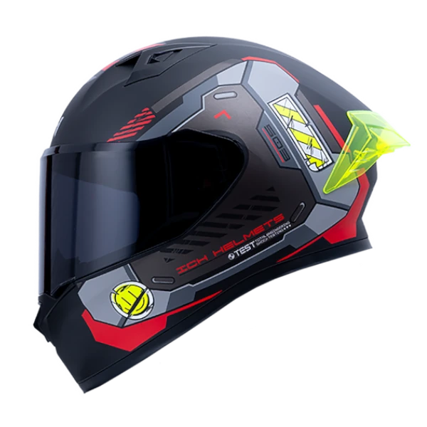 CASCO INTEGRAL ICH 503 X LOCK ROJO BV