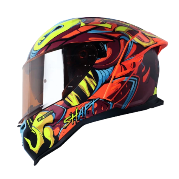 CASCO INTEGRAL SHAFT 598 GTR MANTIS NARANJA