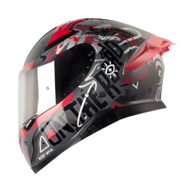 CASCO INTEGRAL SHAFT 612 EVO FUNNY ROJO