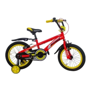 BICICLETA GW SUPER HERO R16 ROJO AMARILLO