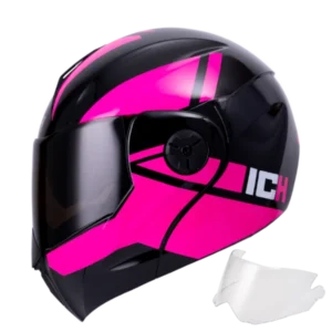 CASCO ABATIBLE ICH 3110 WIND FUCSIA VISOR BV