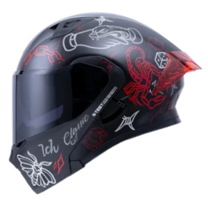 CASCO ABATIBLE ICH 3120 TRADICIONAL ROJO BV