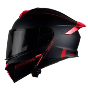 CASCO ABATIBLE KOV THUNDER RACING ROJO