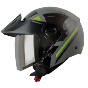 CASCO ABIERTO SHAFT 212 DRACK GRIS AMARILLO