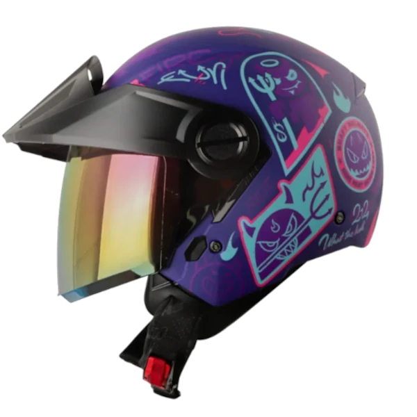 CASCO ABIERTO SHAFT 212 MICHIEVOUS MORADO