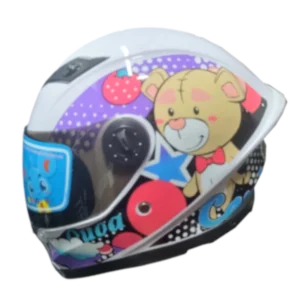 CASCO INTEGRAL KRM KIDS OSITO BLANCO BV 1