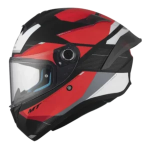 CASCO INTEGRAL MT TARGO S KAY B5 MATT ROJO GRIS BLANCO BV