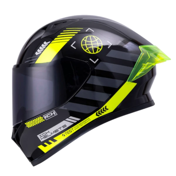 CASCO INTEGRAL ICH 503 CIBERPUNK AMARILLO BV CASCO INTEGRAL ICH 503 CIBERPUNK AMARILLO BV